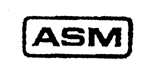 Trademark Logo ASM