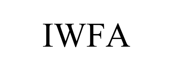 Trademark Logo IWFA