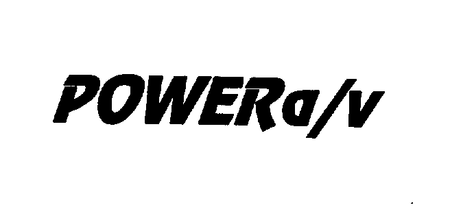 Trademark Logo POWERA/V