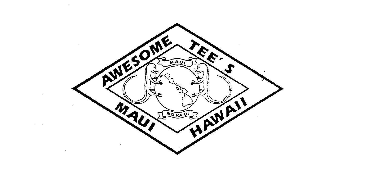  AWESOME TEE'S MAUI HAWAII NO KA OI MAUI