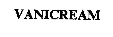 Trademark Logo VANICREAM