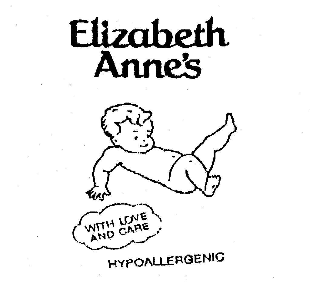 Trademark Logo ELIZABETH ANNE'S WITH LOVE AND CARE HYPOALLERGENIC