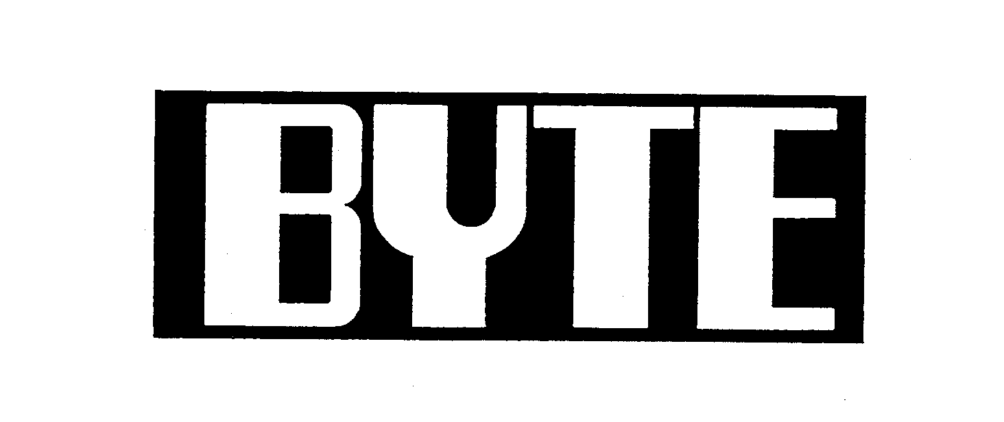 Trademark Logo BYTE