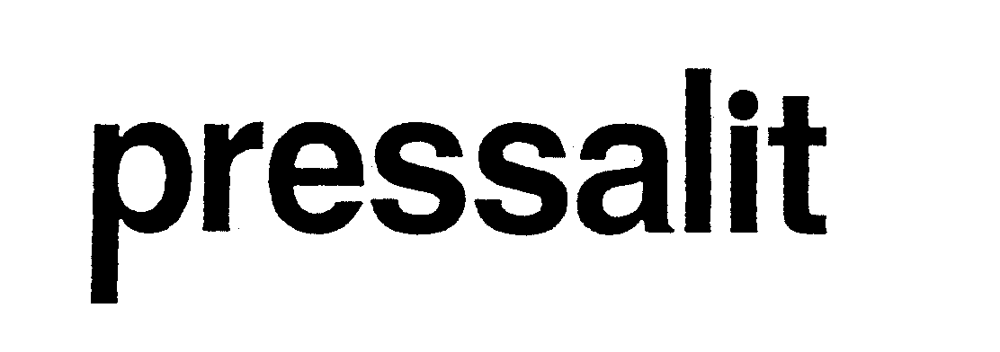 Trademark Logo PRESSALIT