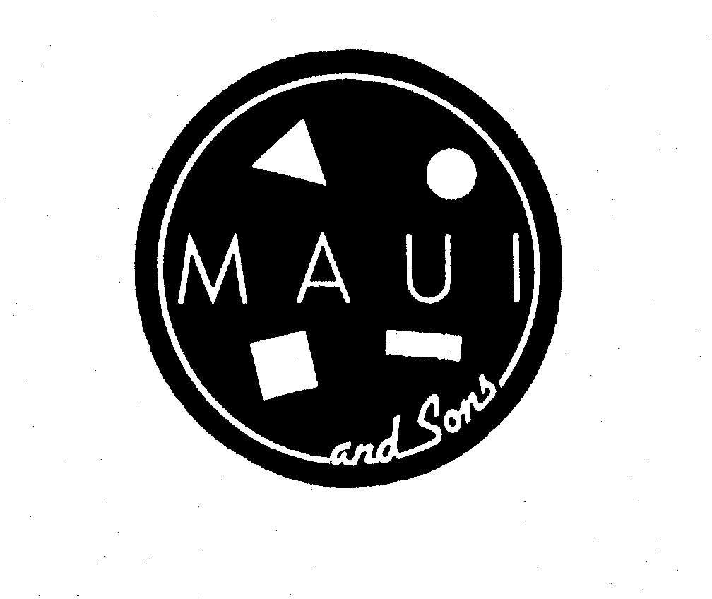 Trademark Logo MAUI AND SONS