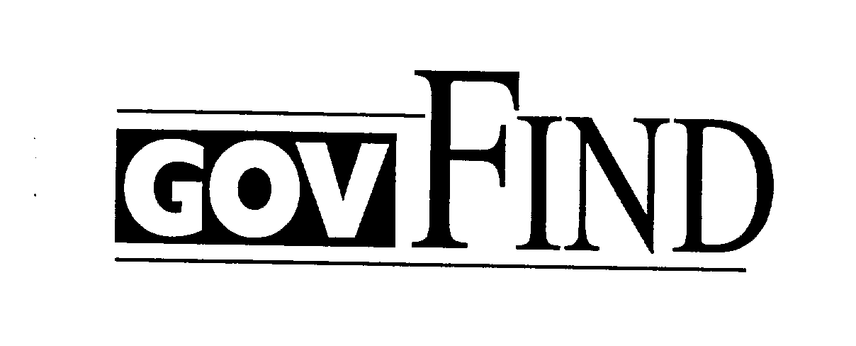 Trademark Logo GOVFIND
