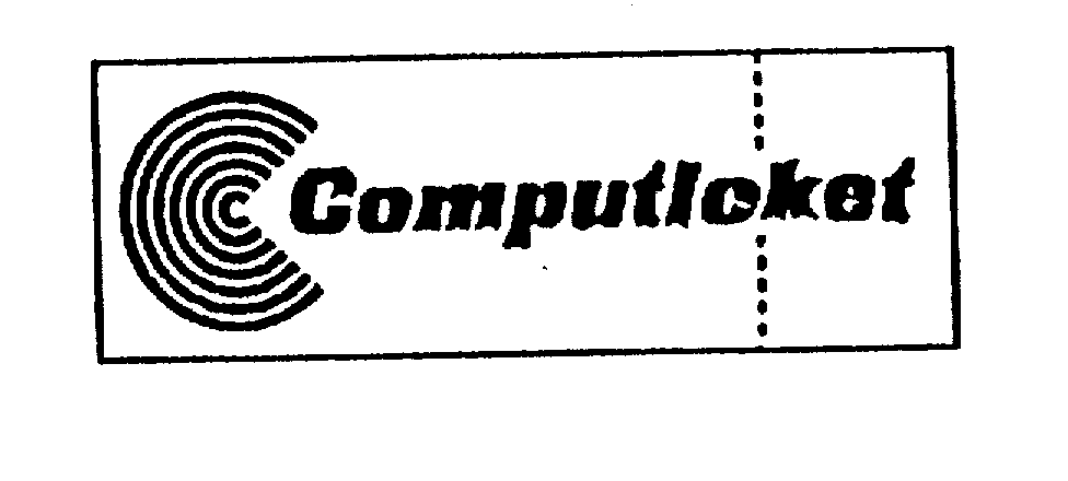 Trademark Logo COMPUTICKET