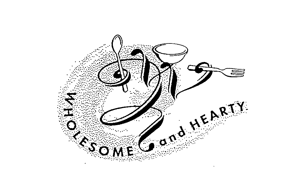 Trademark Logo WH WHOLESOME AND HEARTY