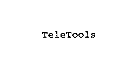 Trademark Logo TELETOOLS