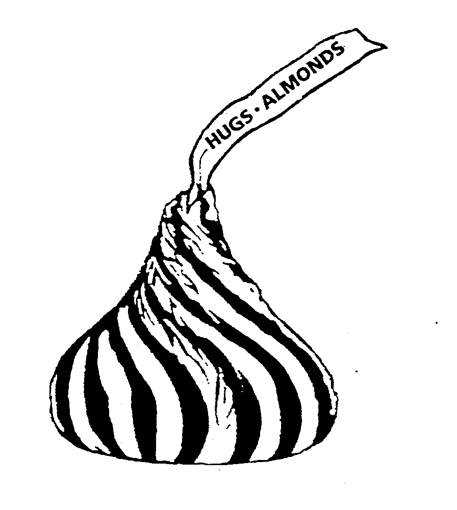 Trademark Logo HUGS ALMONDS