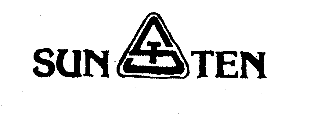 Trademark Logo SUN TEN