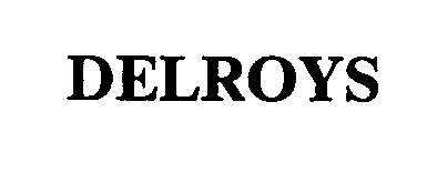 Trademark Logo DELROYS