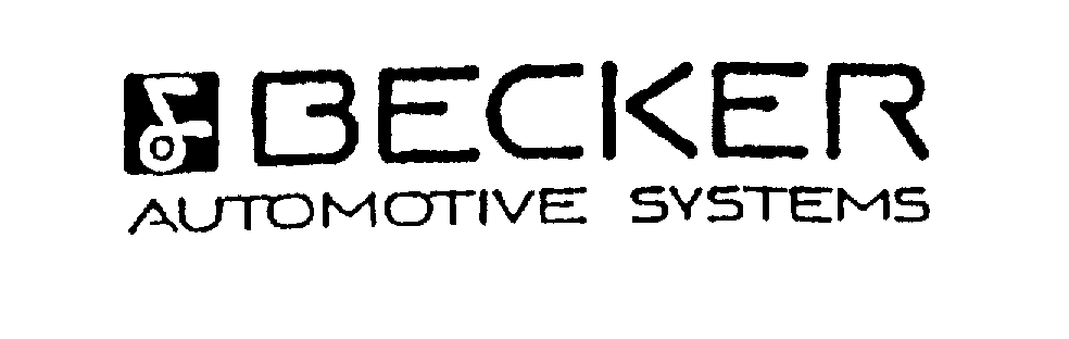 Trademark Logo BECKER AUTOMOTIVE SYSTEMS