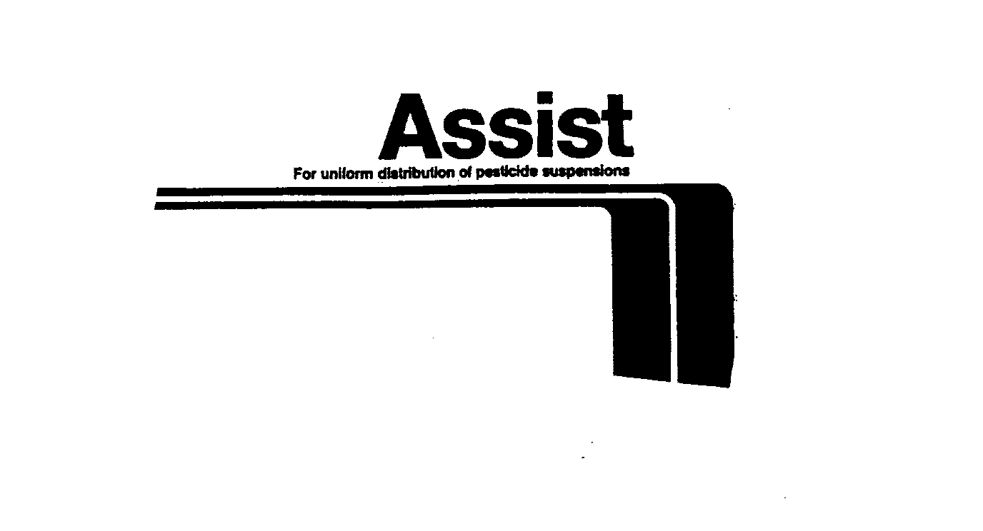 Trademark Logo ASSIST FOR UNIFORM DISTRIBUTION OF PESTICIDE SUSPENSIONS