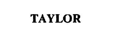 Trademark Logo TAYLOR