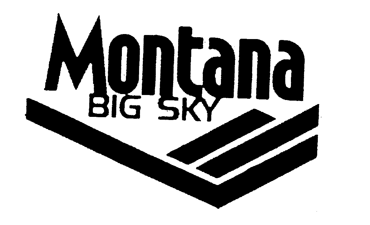 Trademark Logo MONTANA BIG SKY