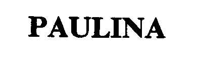 Trademark Logo PAULINA
