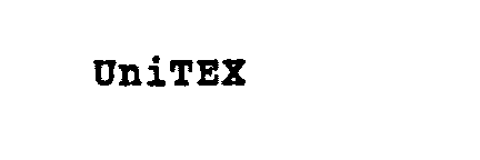 Trademark Logo UNITEX