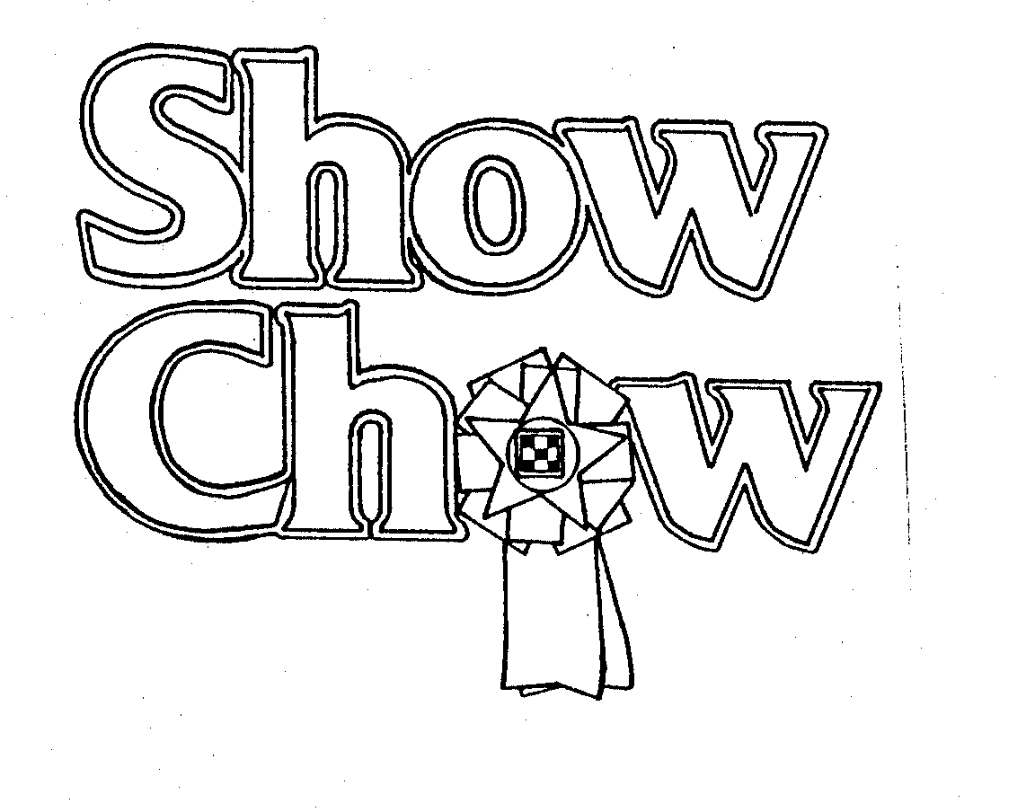 Trademark Logo SHOW CHOW