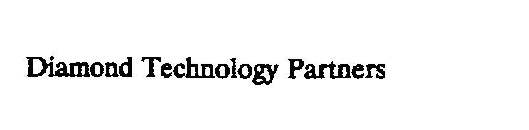 Trademark Logo DIAMOND TECHNOLOGY PARTNERS