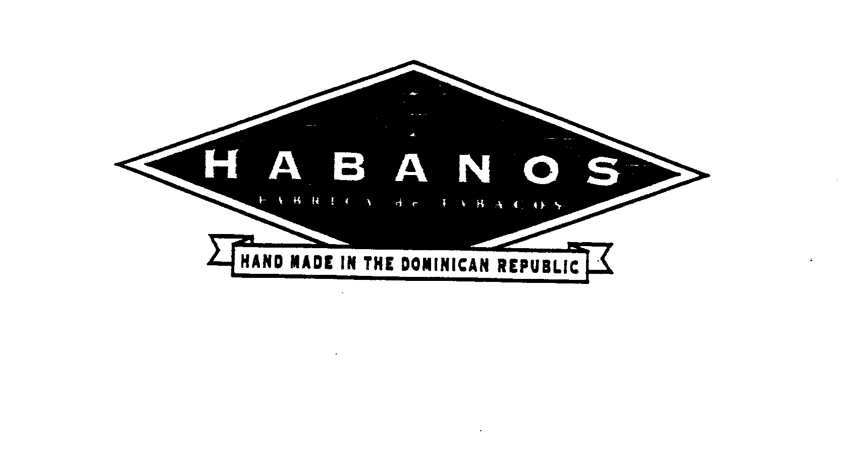 Trademark Logo HABANOS FABRICA DE TABACOS HAND MADE IN THE DOMINICAN REPUBLIC