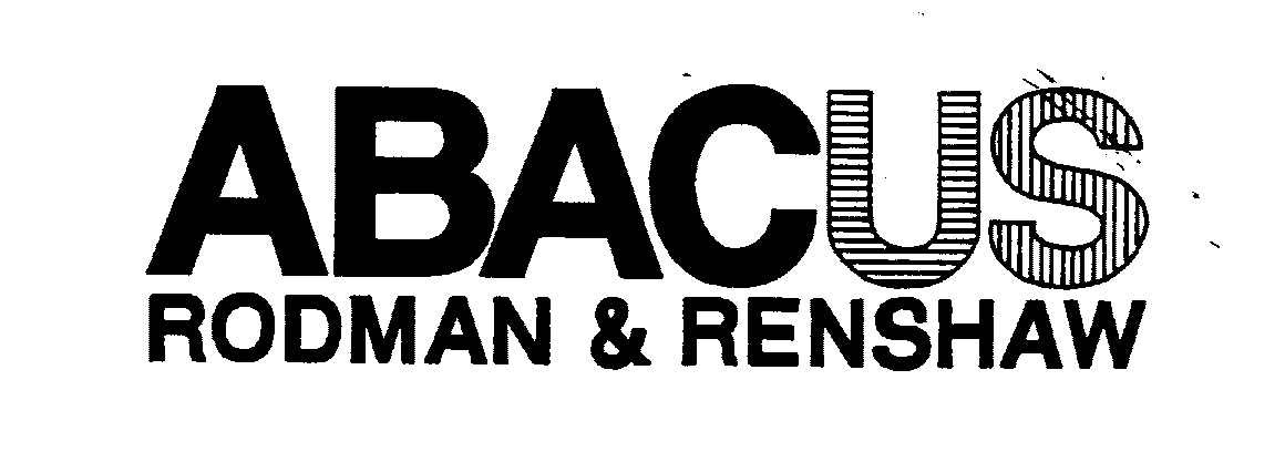 Trademark Logo ABACUS RODMAN & RENSHAW