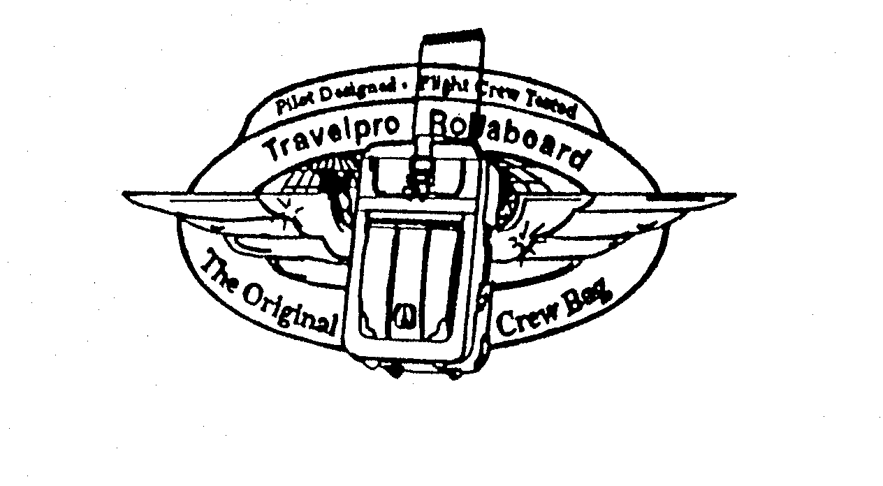  TRAVELPRO ROLLABOARD THE ORIGINAL CREW BAG PILOT DESIGNED - FLIGHT CREW TESTED