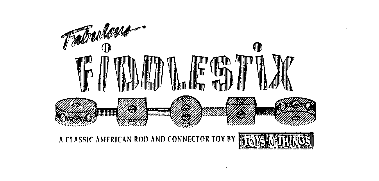  FABULOUS FIDDLESTIX A CLASSIC AMERICAN ROD AND CONNECTOR TOY BY TOYS-N-THINGS
