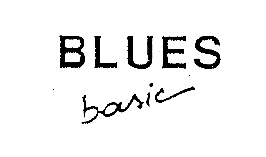 Trademark Logo BLUES BASIC