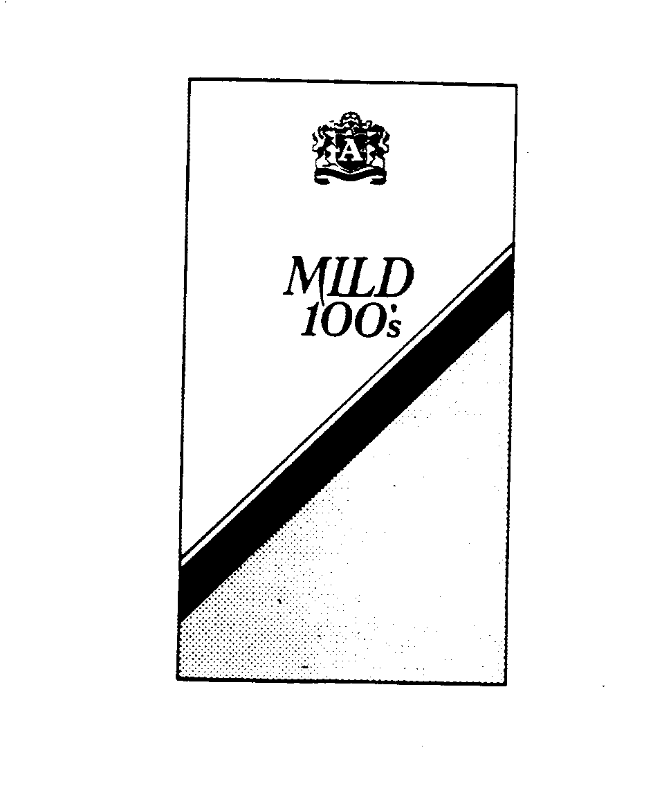 Trademark Logo MILD 100'S