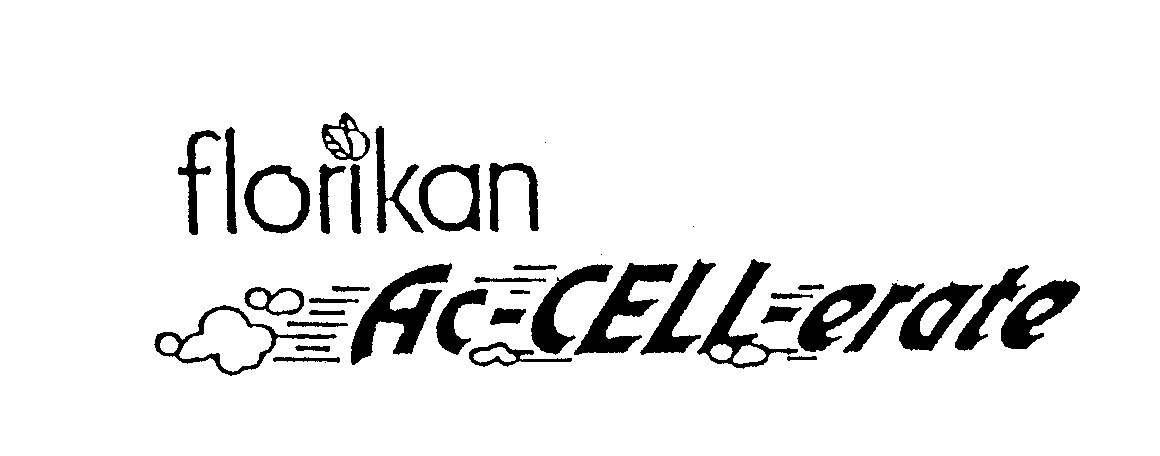 Trademark Logo FLORIKAN AC-CELL-ERATE