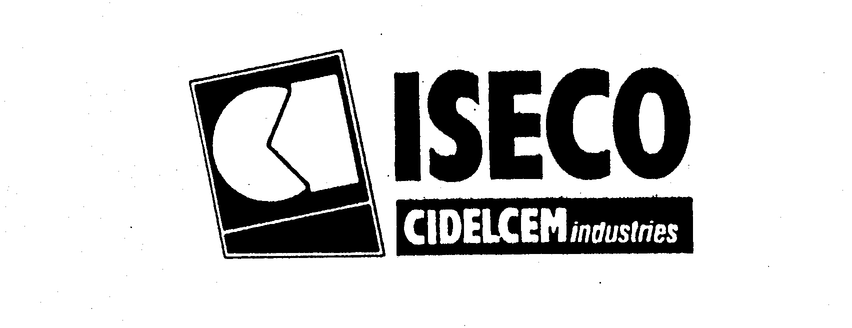 Trademark Logo ISECO CIDELCEM INDUSTRIES