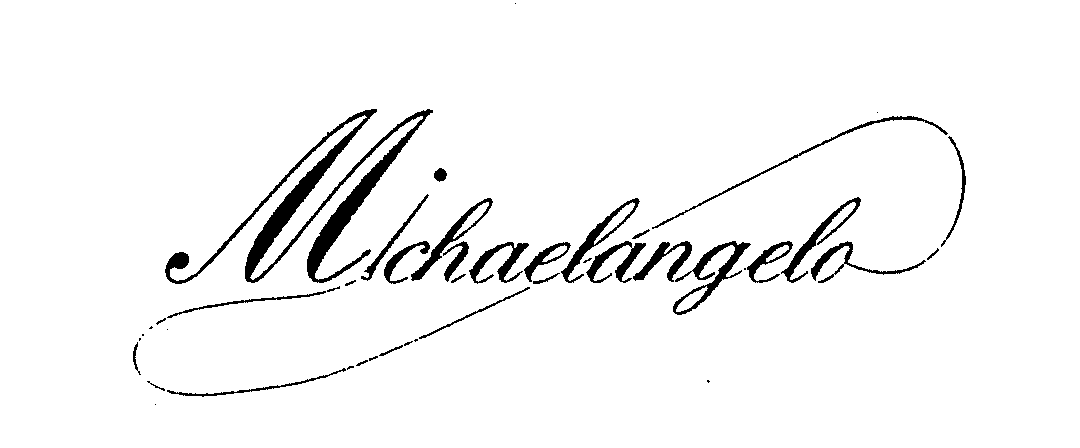 Trademark Logo MICHAELANGELO