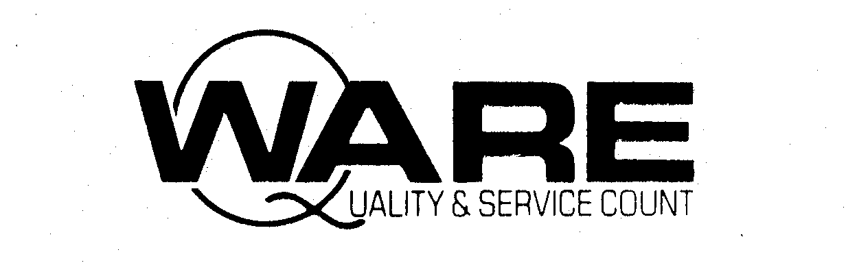  WARE QUALITY &amp; SERVICE COUNT