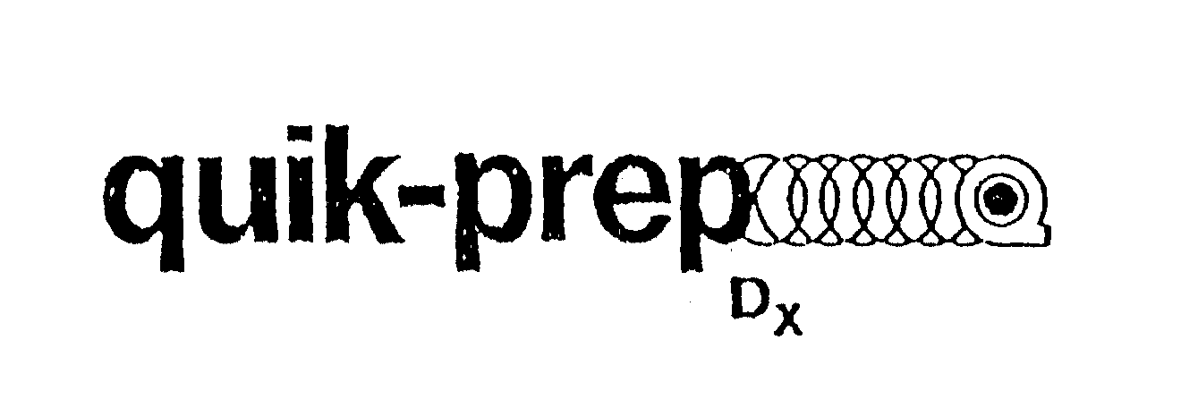 Trademark Logo QUIK-PREP DX Q