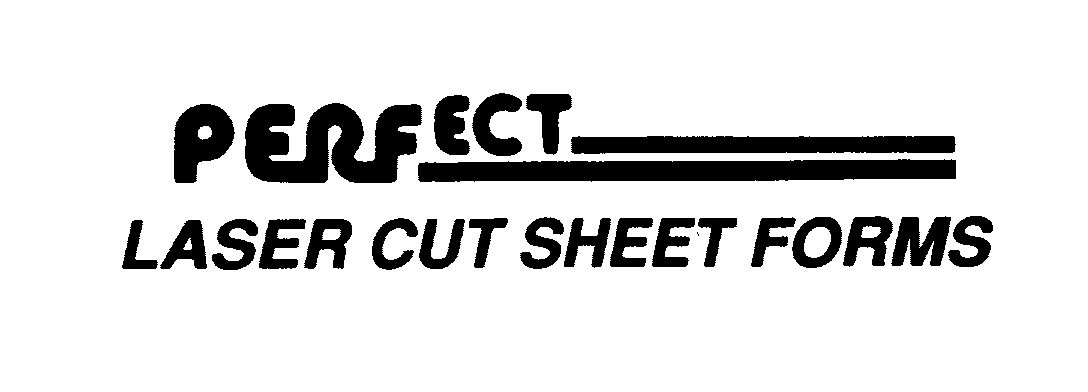  PERFECT LASER CUT SHEET FORMS