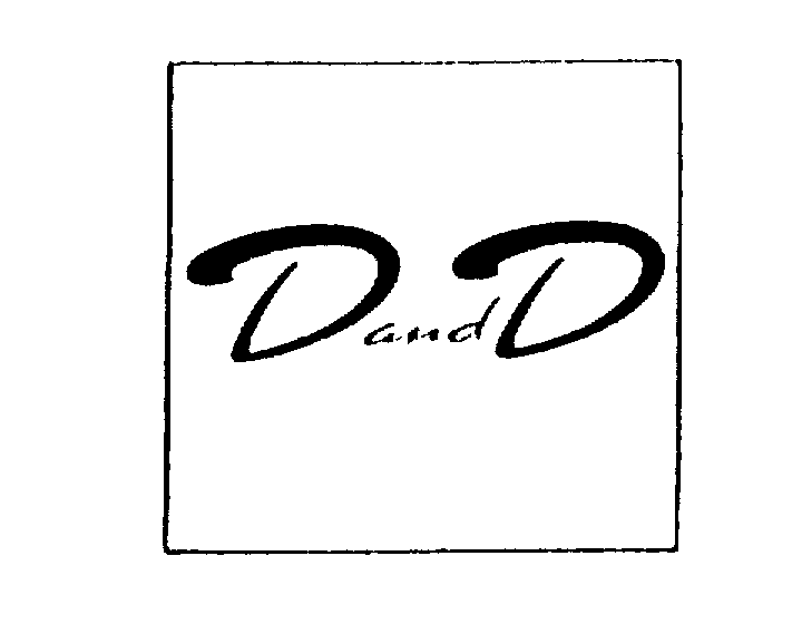 Trademark Logo D AND D