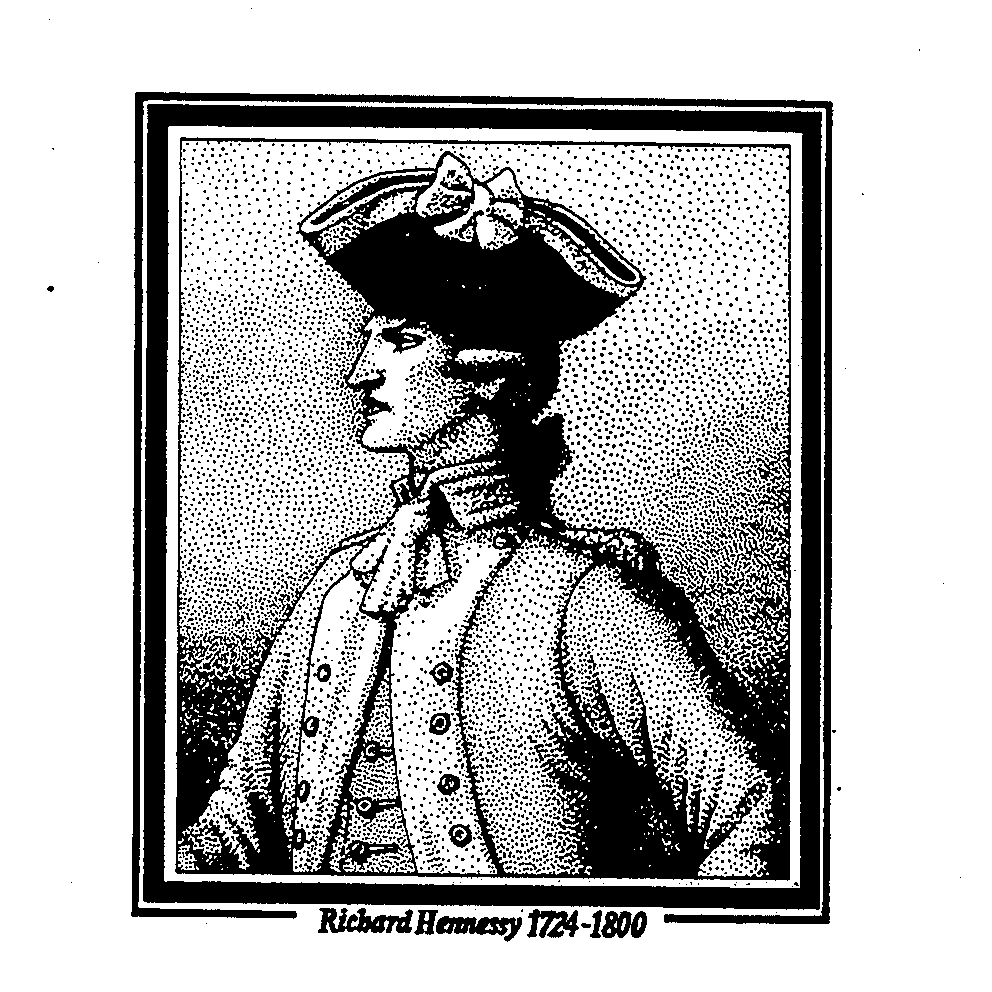 Trademark Logo RICHARD HENNESSY 1724-1800