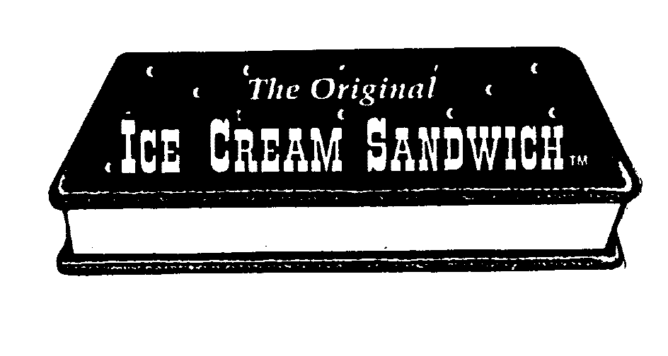  THE ORIGINAL ICE CREAM SANDWICH
