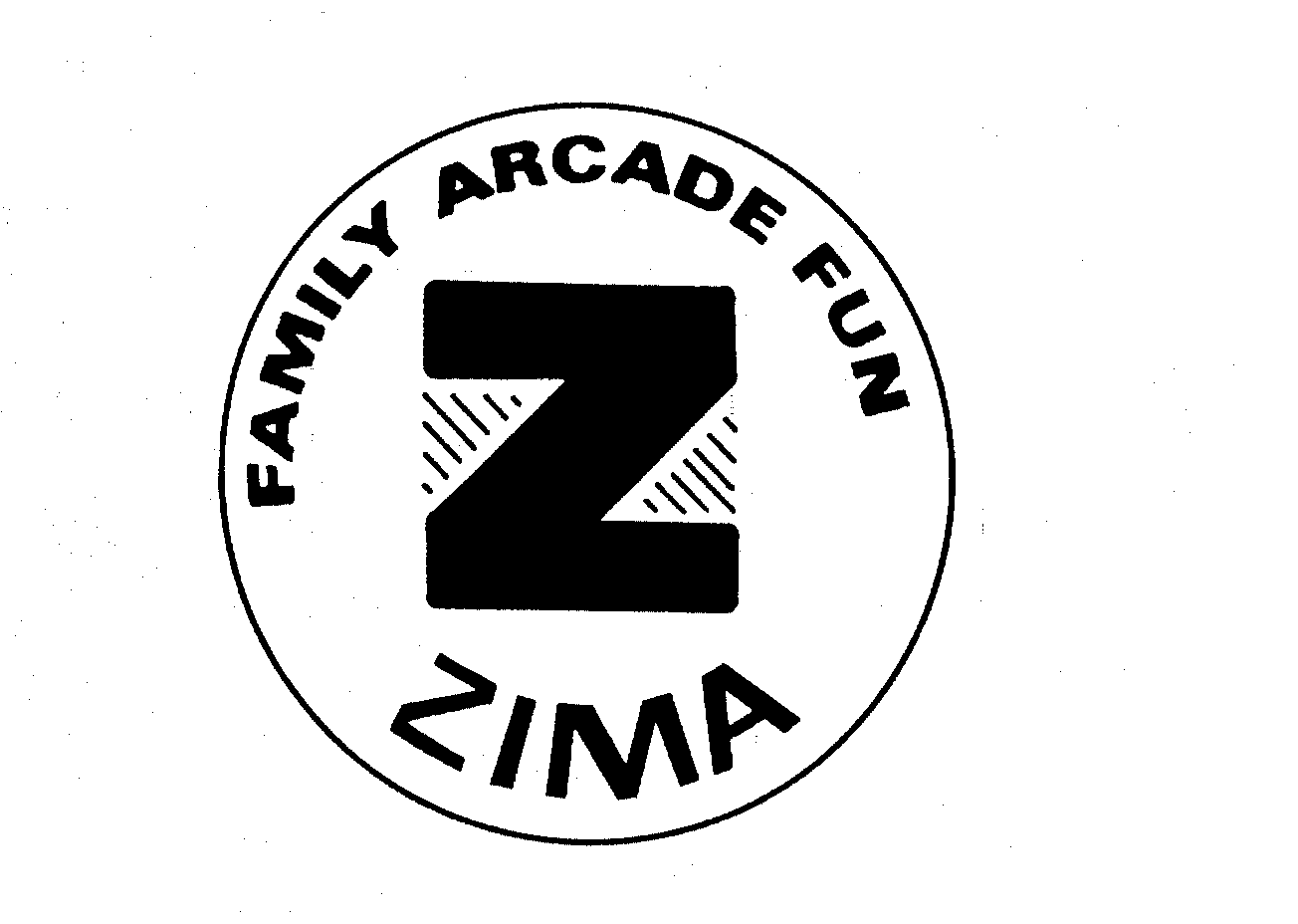 Trademark Logo FAMILY ARCADE FUN ZIMA Z