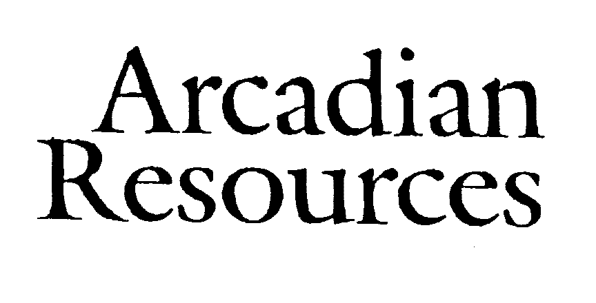  ARCADIAN RESOURCES