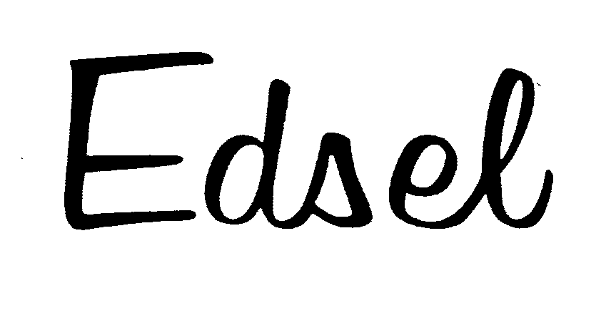 Trademark Logo EDSEL