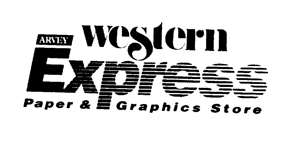  WESTERN ARVEY EXPRESS PAPER &amp; GRAPHICS STORE