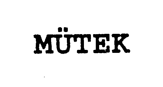 Trademark Logo MUTEK