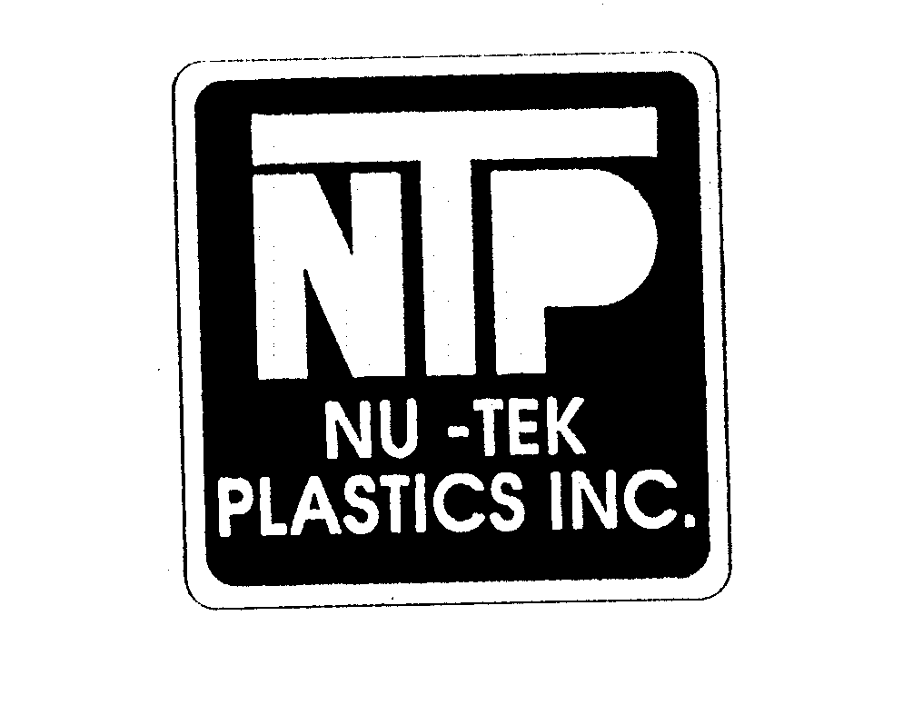 Trademark Logo NTP NU-TEK PLASTICS INC.