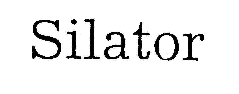 Trademark Logo SILATOR