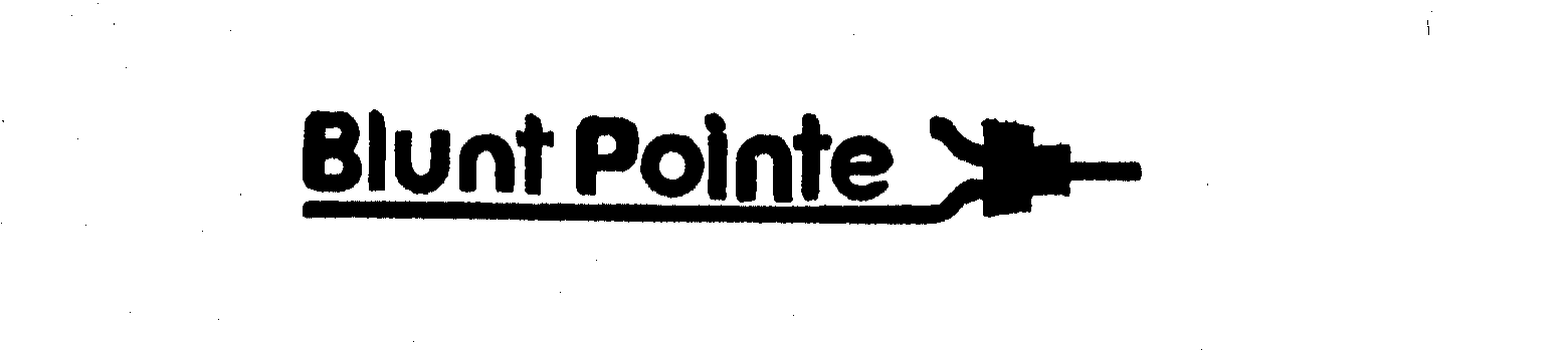 Trademark Logo BLUNT POINTE