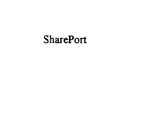 Trademark Logo SHAREPORT