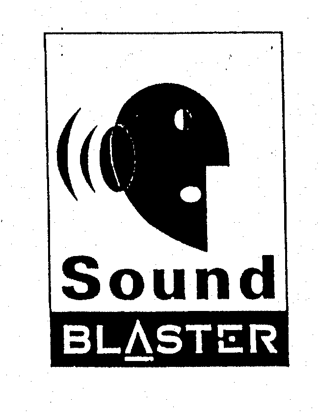 Trademark Logo SOUND BLASTER