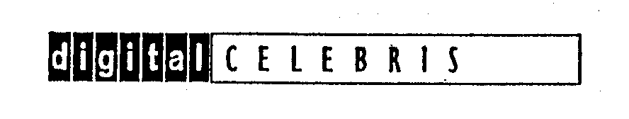 Trademark Logo DIGITAL CELEBRIS